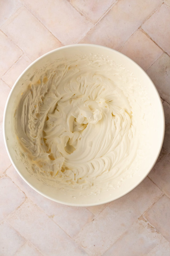 whipped cream inside a bowl